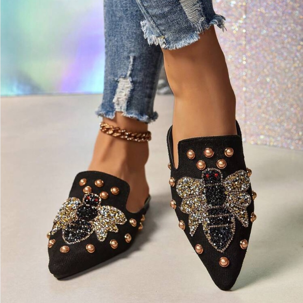 New Arrival Women's Cute Animal Decorated Fashionable Casual Mules